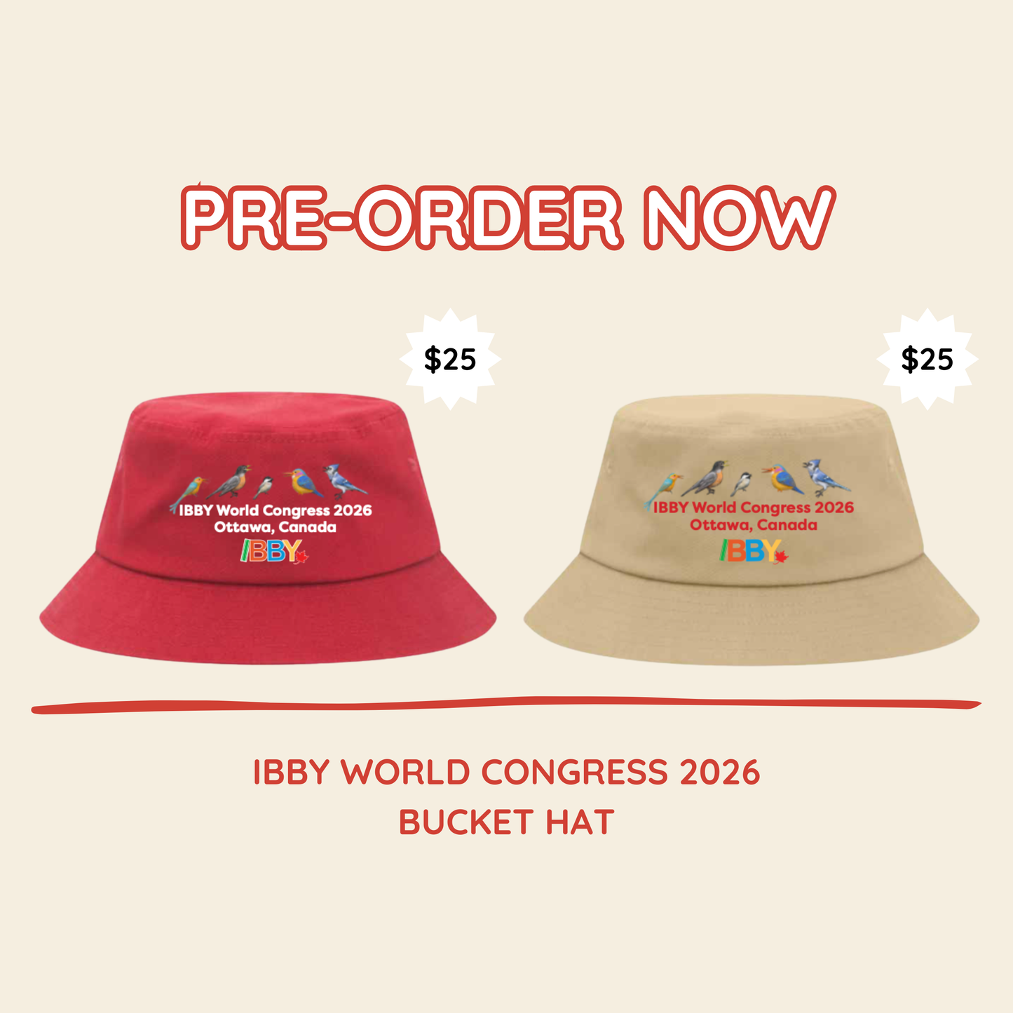 IBBY World Congress 2026 Bucket Hat