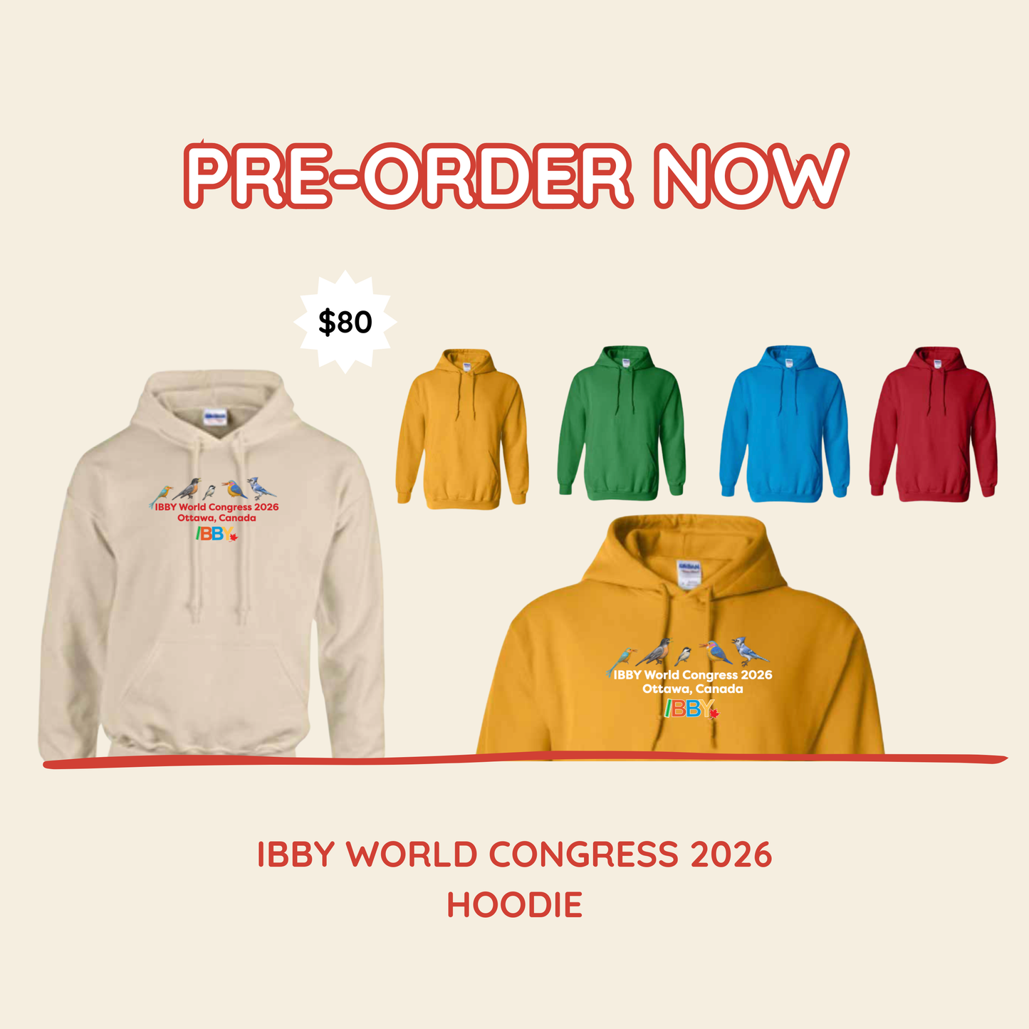 IBBY World Congress 2026 Hoodie